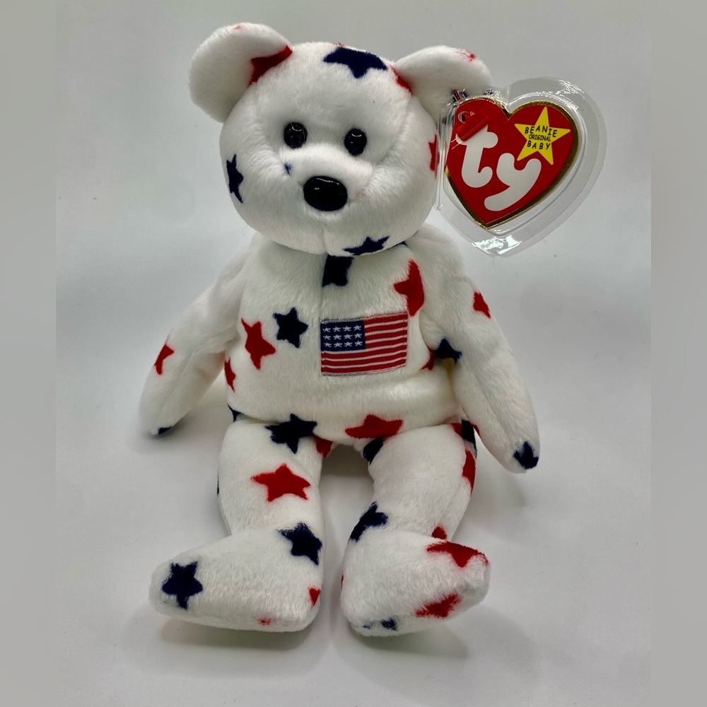 2/$10 Ty Beanie Babies Glory the Bear